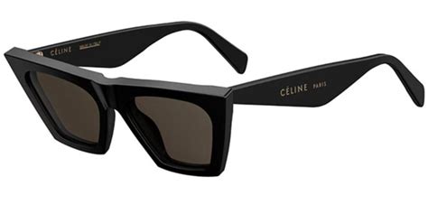 celine edge cl41468/s 807/ir|Celine CL41468/S 807/IR Sunglasses in Black.